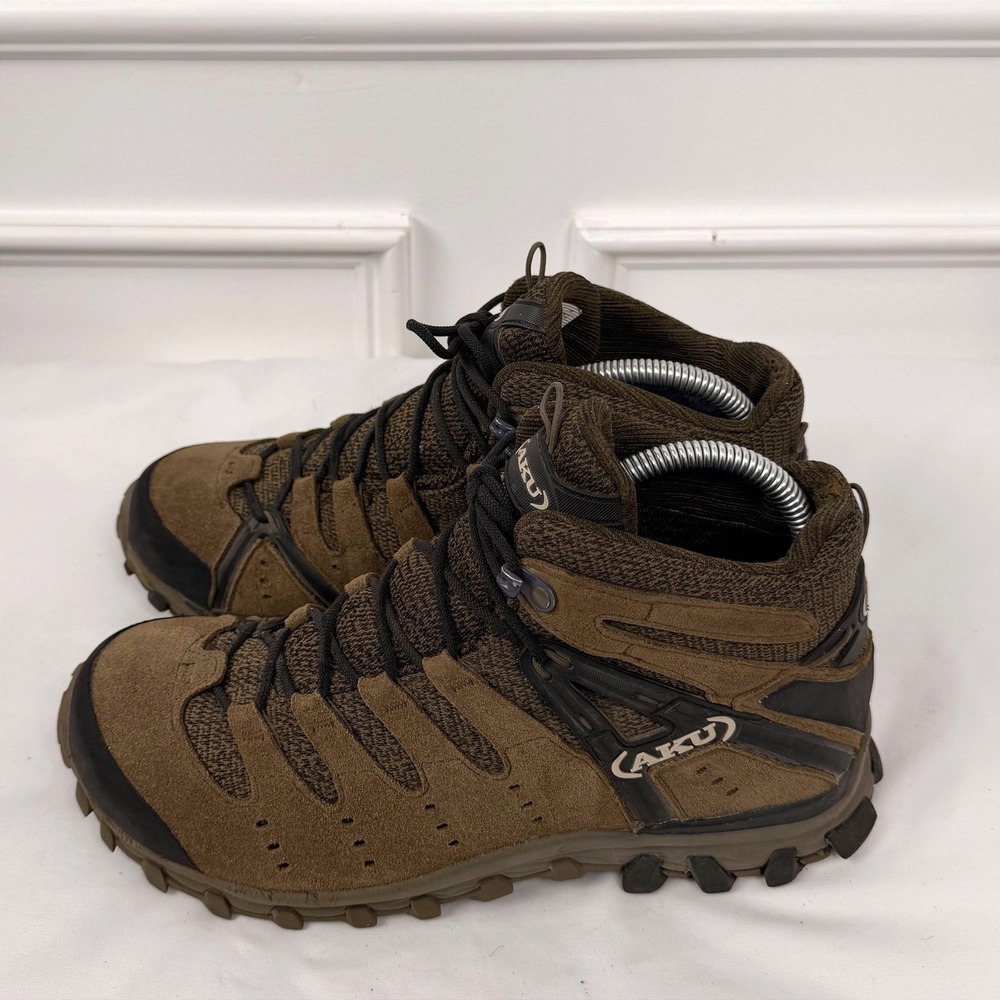AKU Alterra Lite Mid ISG GTX Brown Hiking Boots Womens 8 Waterproof Gore-Tex - Picture 4 of 7